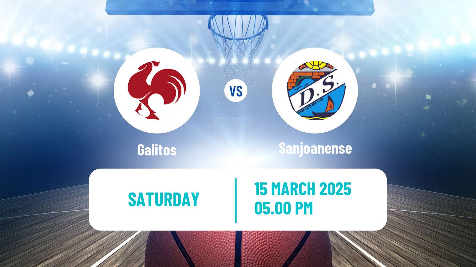 Basketball Portuguese LFB Galitos - Sanjoanense