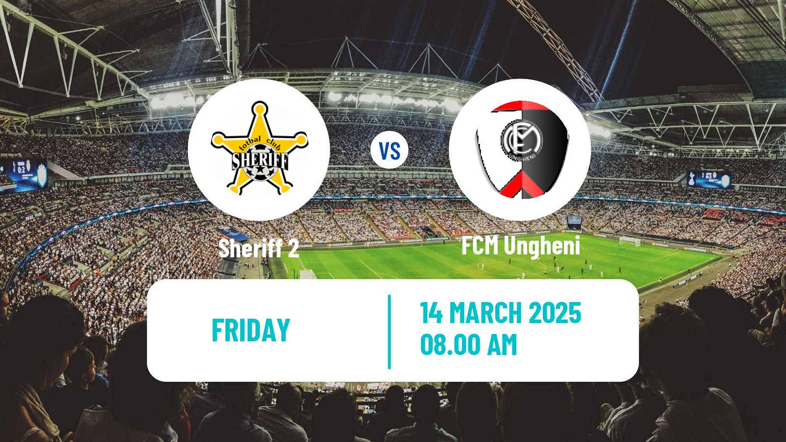 Soccer Moldovan Liga 1 Sheriff 2 - Ungheni