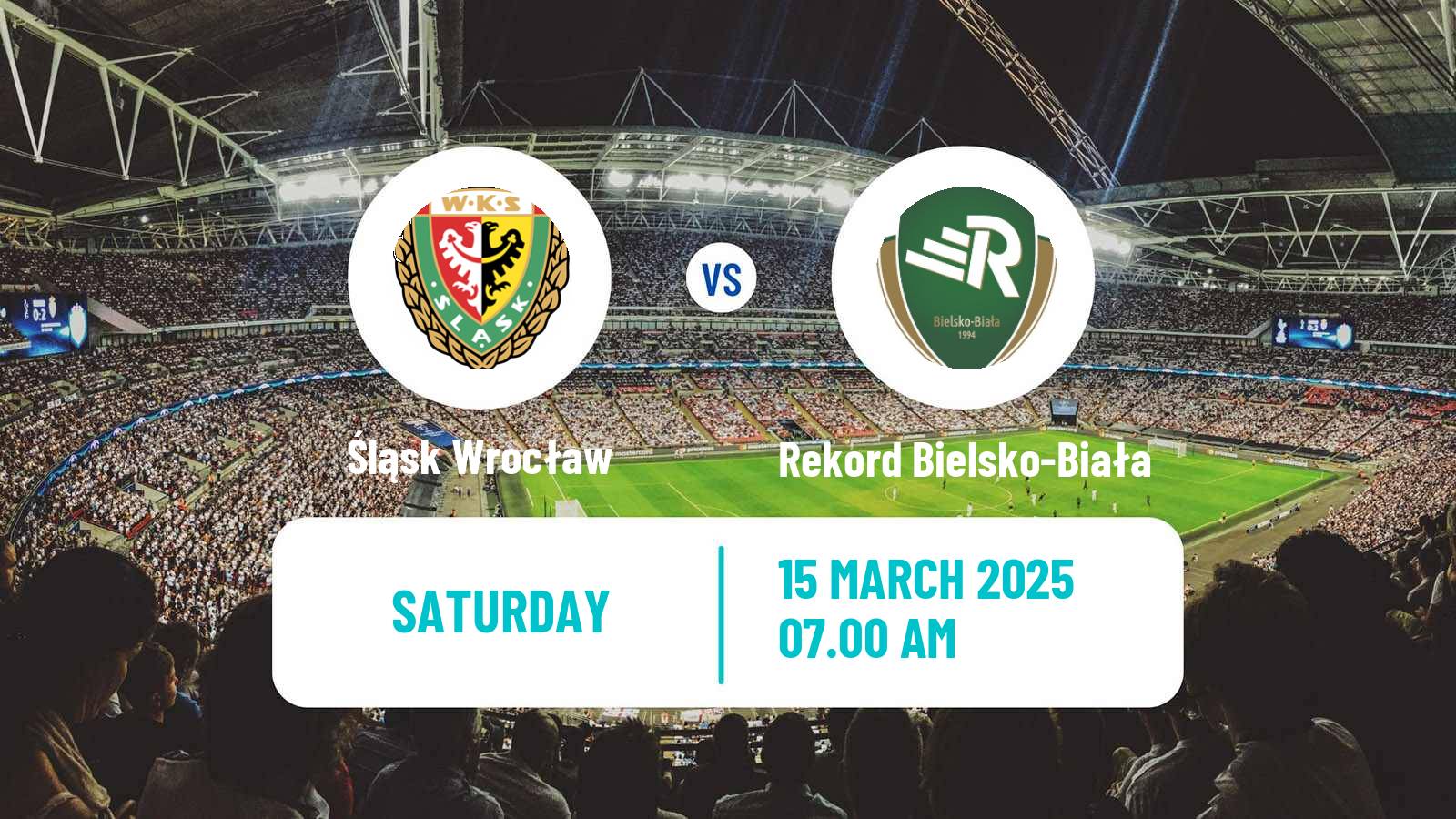 Soccer Polish Ekstraliga Women Śląsk Wrocław - Rekord Bielsko-Biała