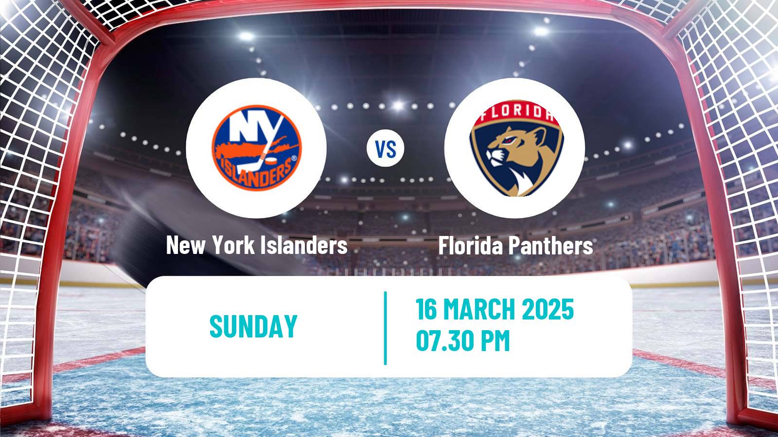 Hockey NHL New York Islanders - Florida Panthers