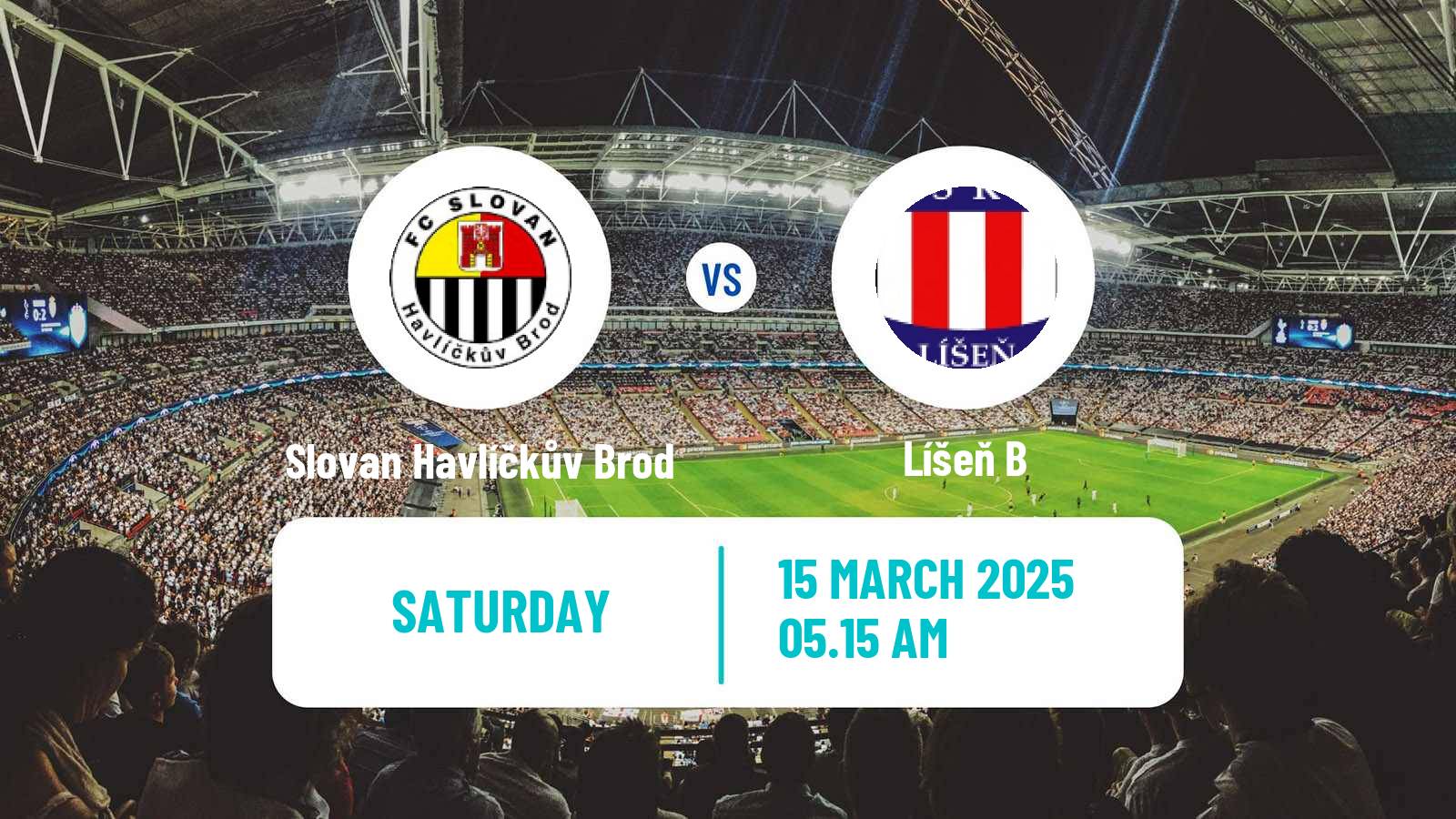 Soccer Czech Division D Slovan Havlíčkův Brod - Artis Brno B