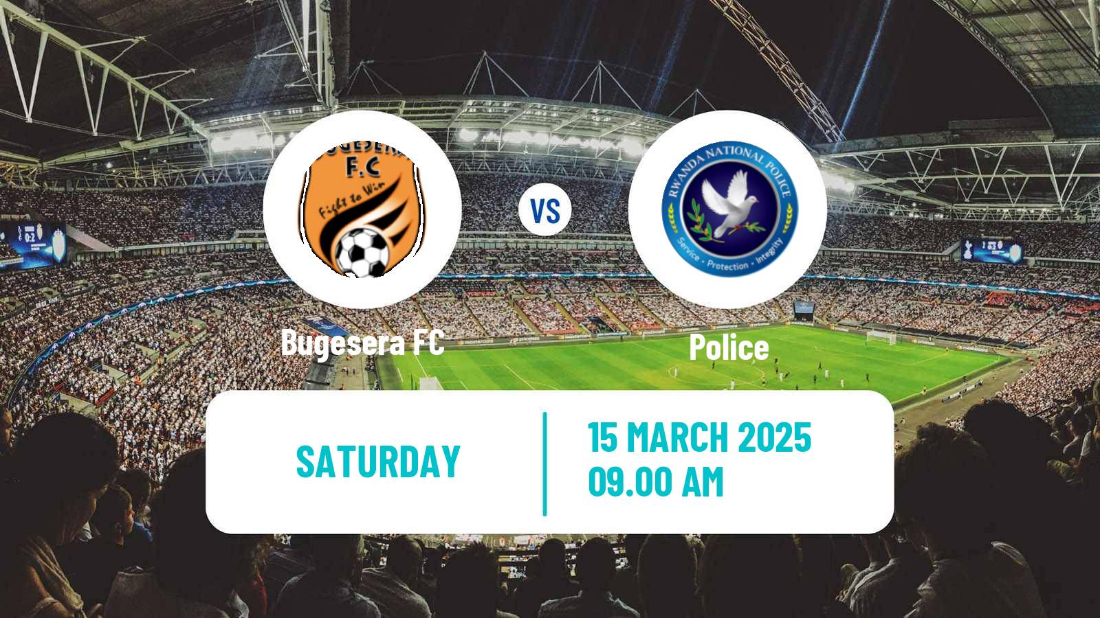 Soccer Rwanda Premier League Bugesera - Police