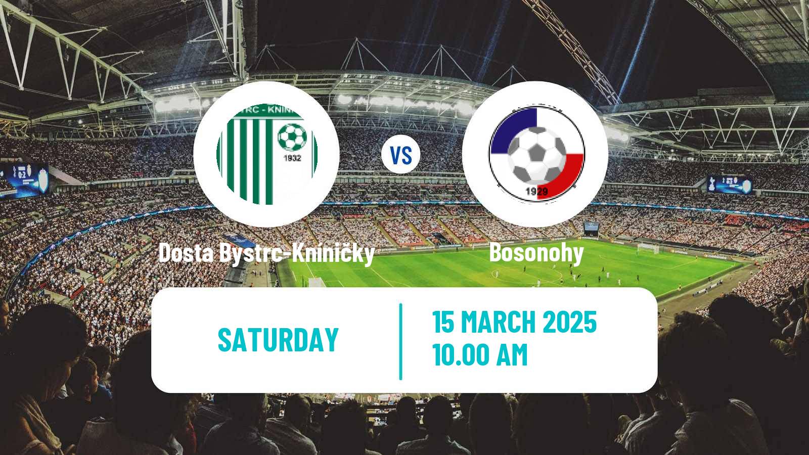 Soccer Czech Jihomoravsky KP Dosta Bystrc-Kníničky - Bosonohy
