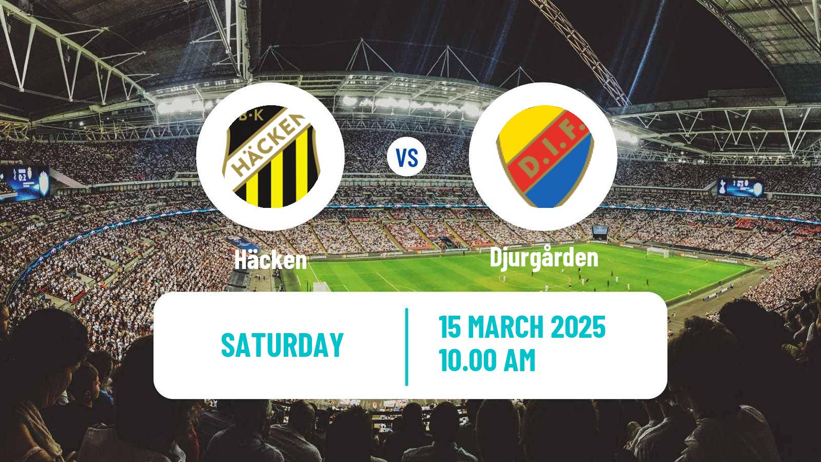 Soccer Svenska Cupen Women Häcken - Djurgården