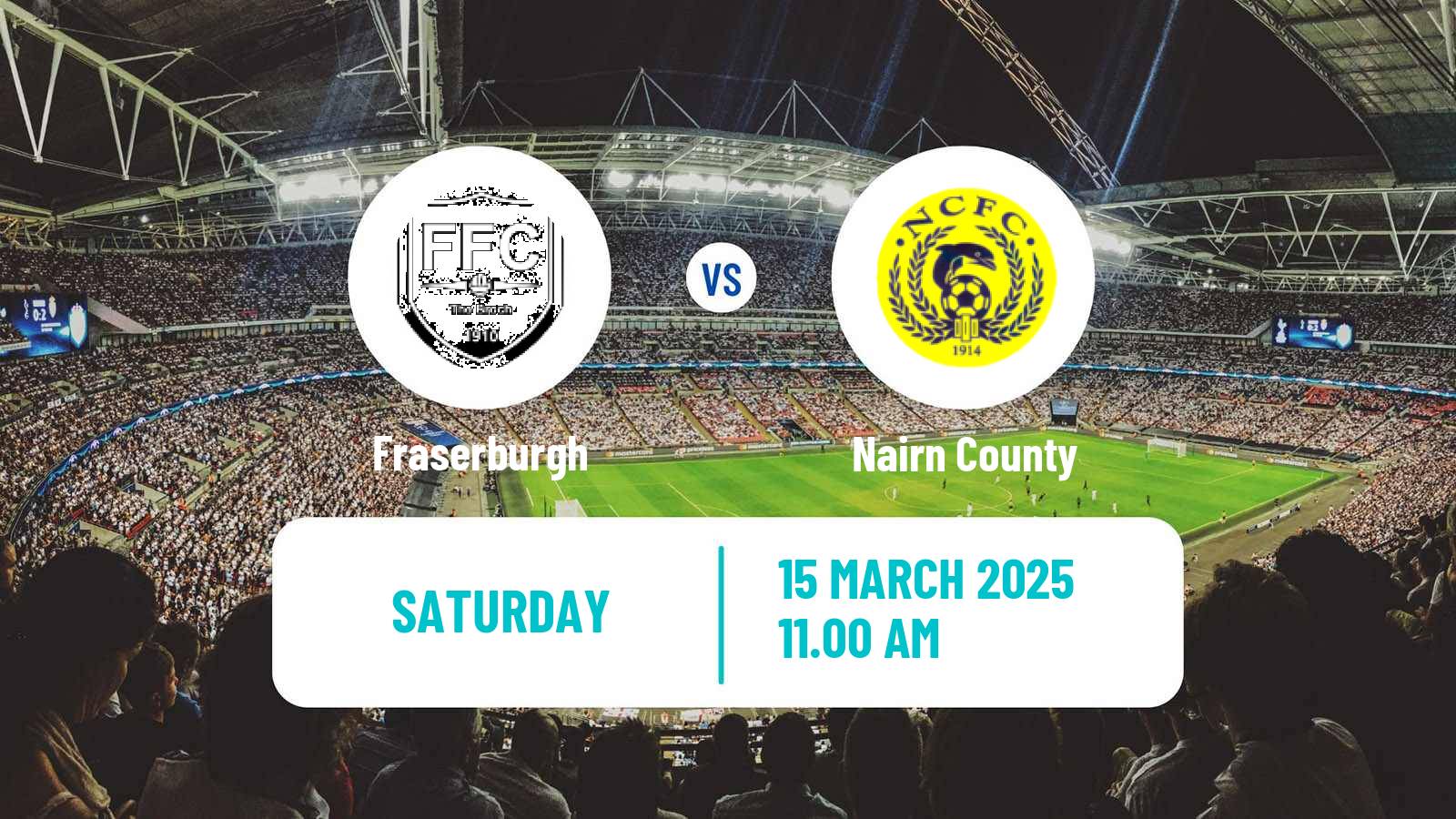 Soccer Scottish Highland League Fraserburgh - Nairn County
