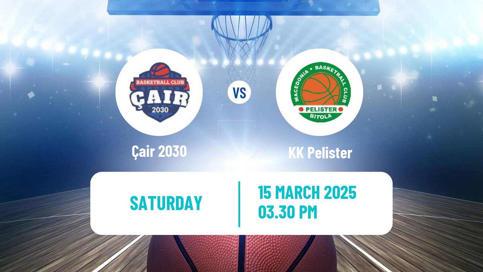 Basketball North Macedonian Prva Liga Basketball Çair 2030 - Pelister