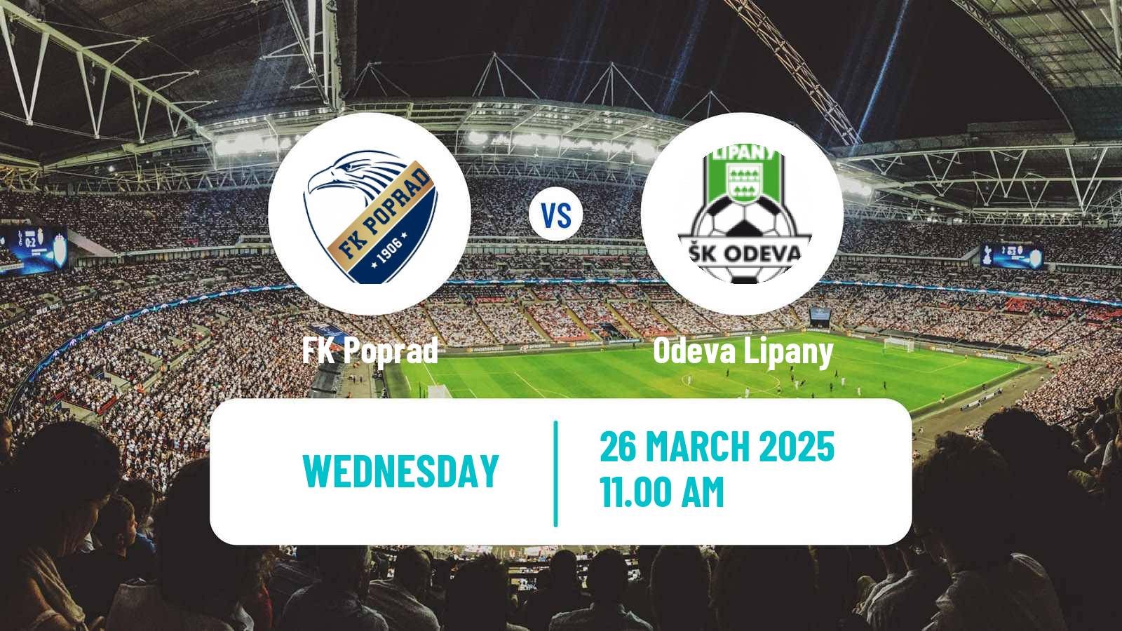 Soccer Slovak 3 Liga East Poprad - Odeva Lipany
