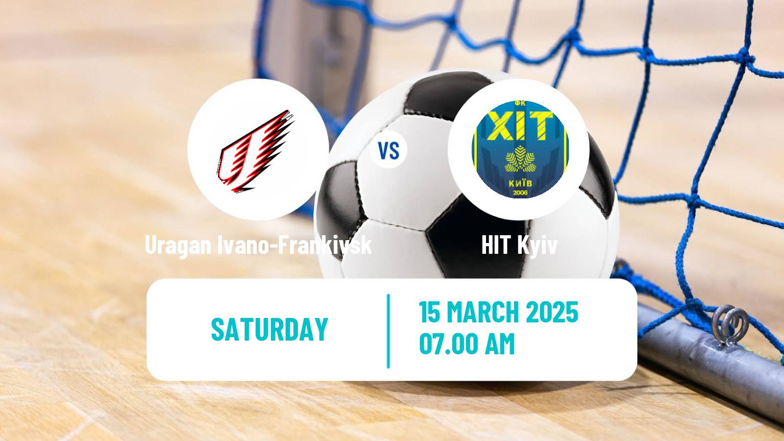 Futsal Ukrainian Extra Liga Futsal Uragan Ivano-Frankivsk - HIT Kyiv