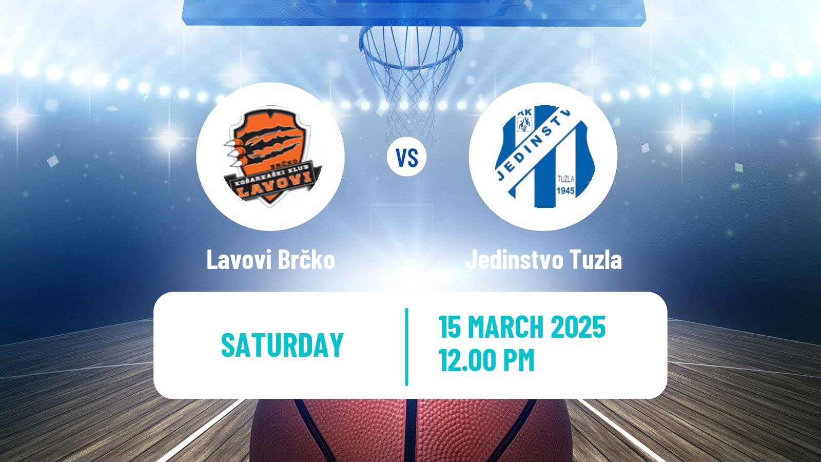 Basketball Bosnian Prvenstvo Basketball Women Lavovi Brčko - Jedinstvo Tuzla