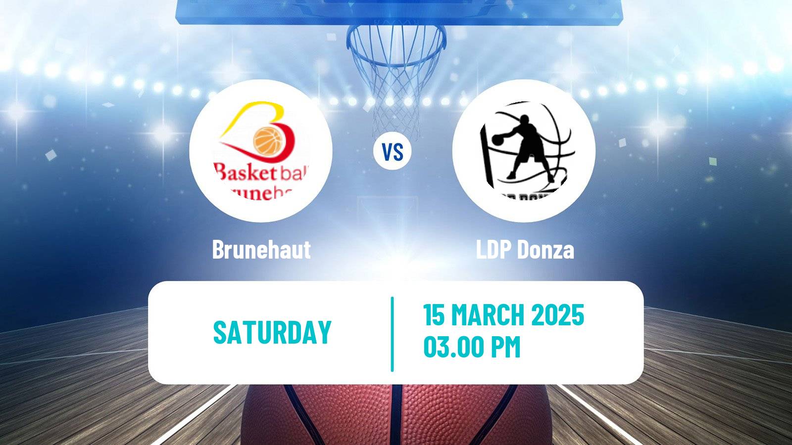 Basketball Belgian Top Division Basketball Women Brunehaut - Donza