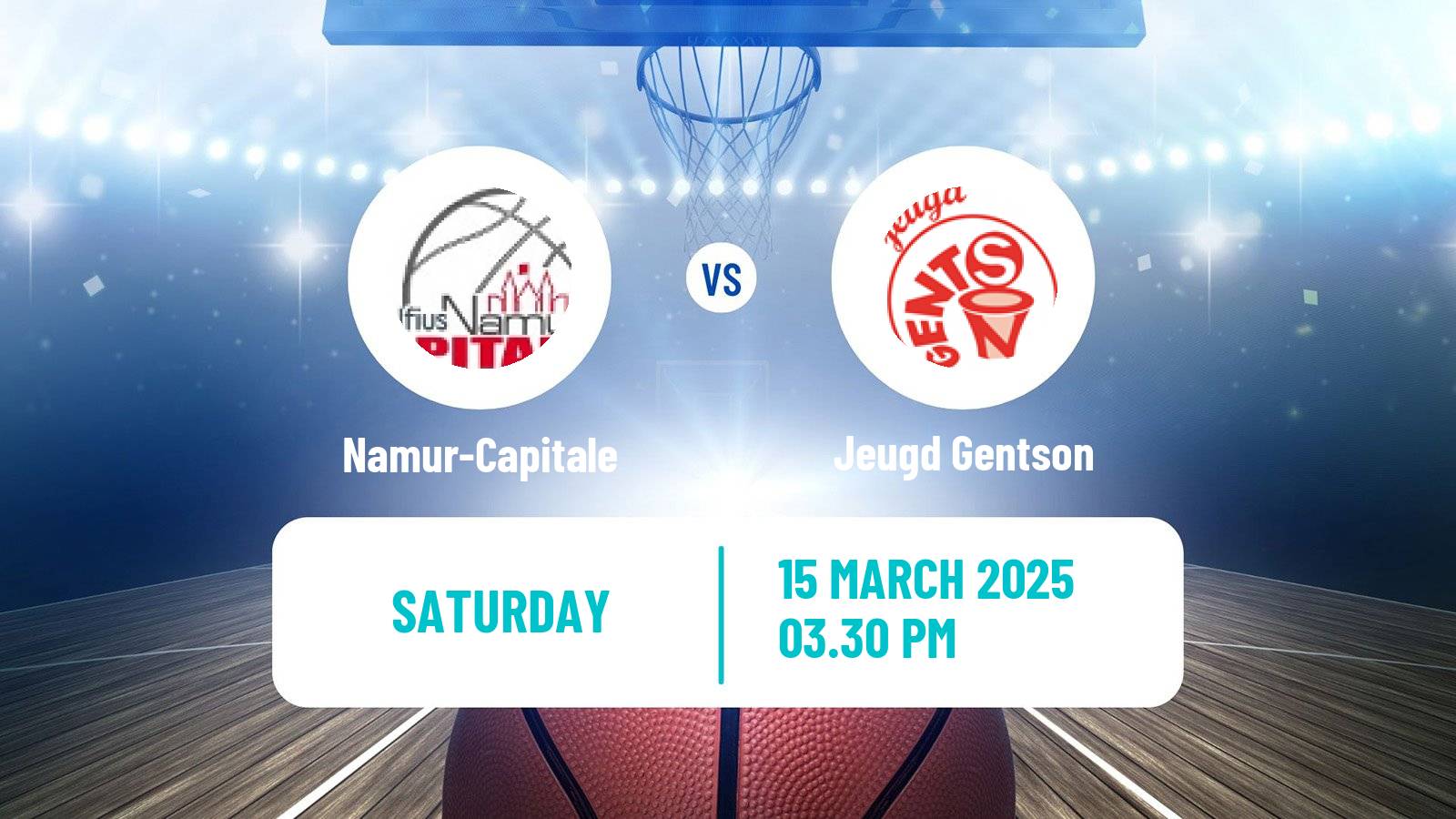 Basketball Belgian Top Division Basketball Women Namur-Capitale - Jeugd Gentson
