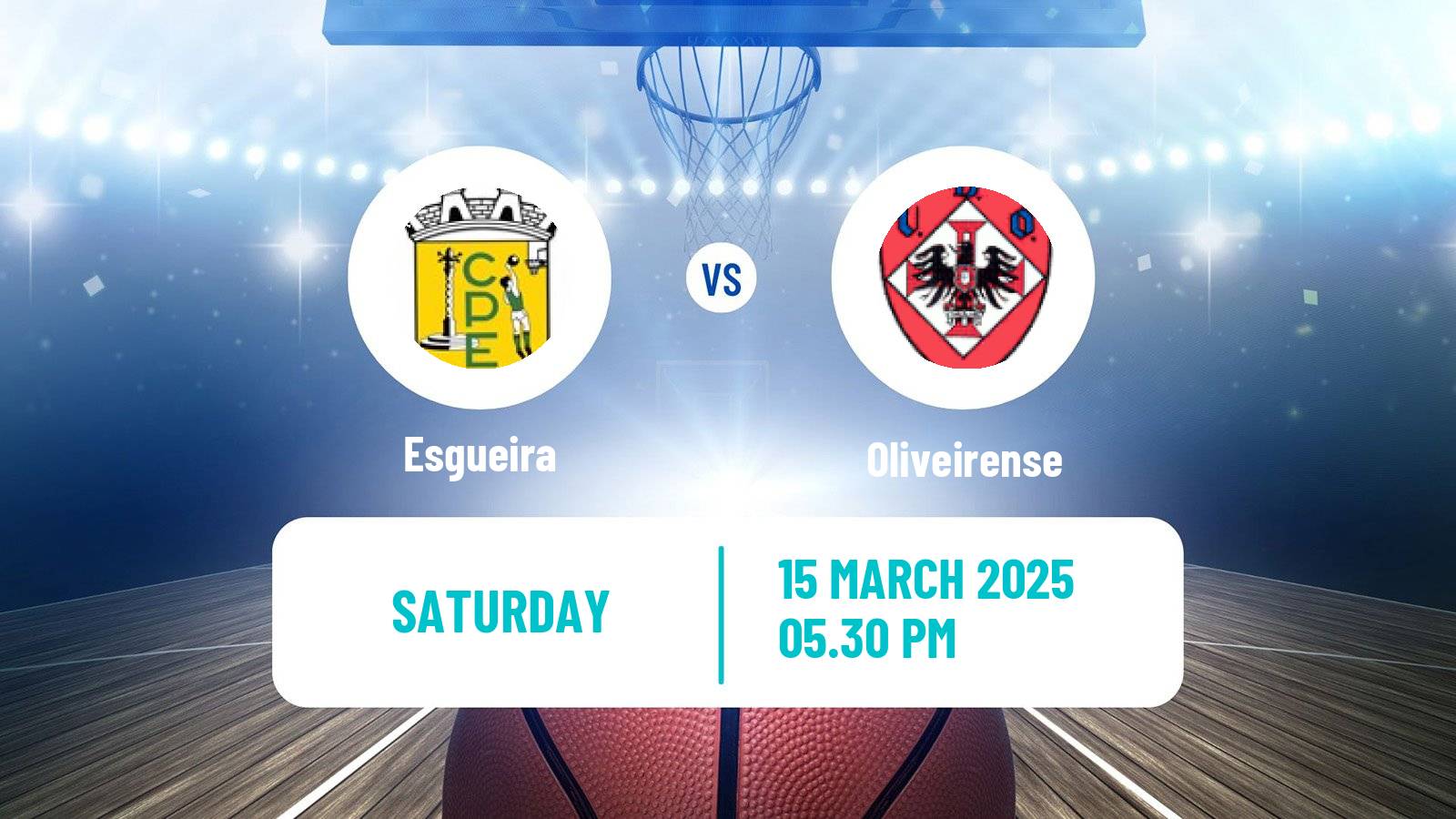 Basketball Portuguese LPB Esgueira - Oliveirense