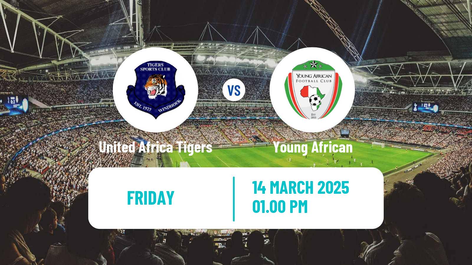 Soccer Namibia Premiership United Africa Tigers - Young African