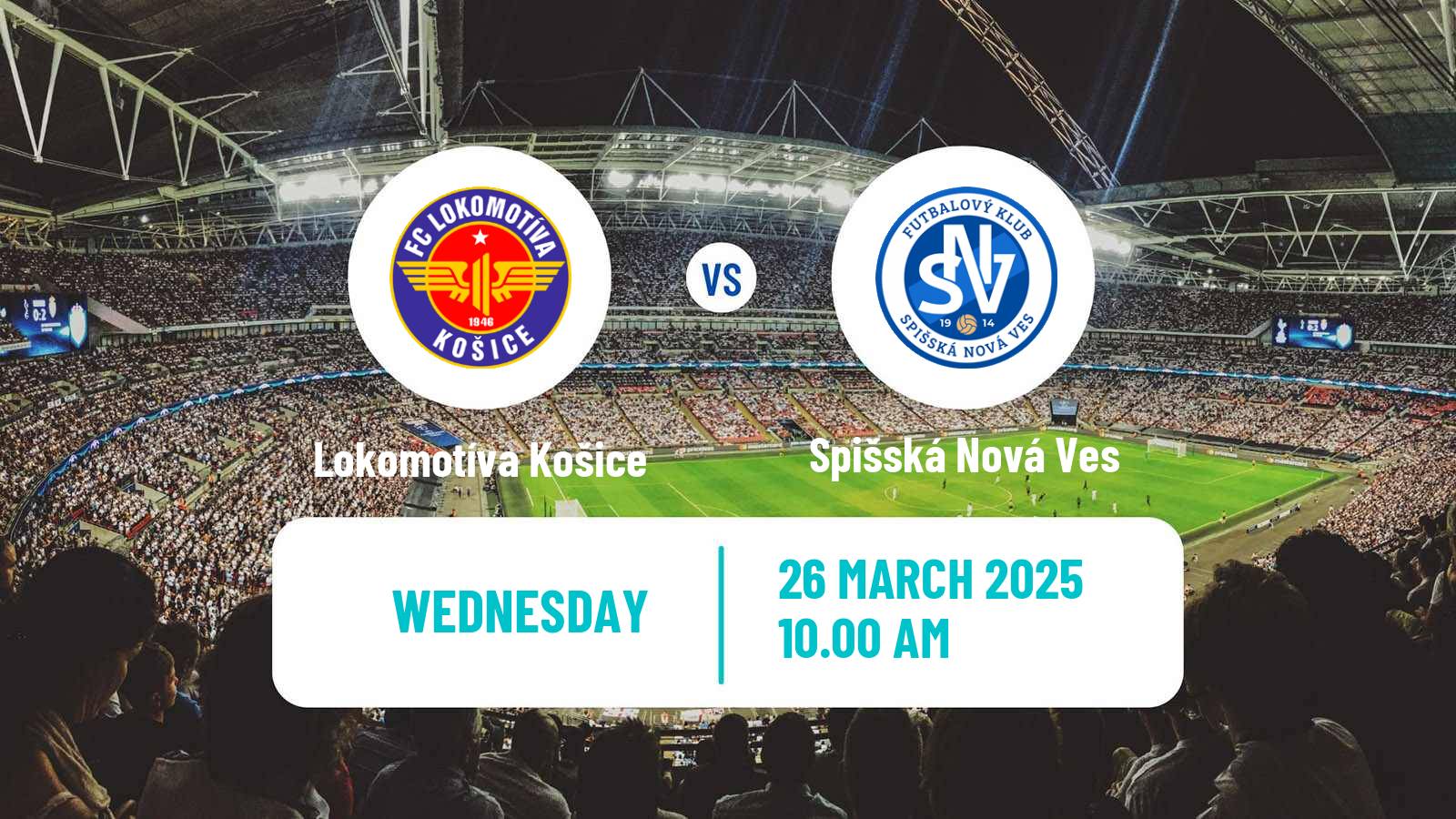 Soccer Slovak 3 Liga East Lokomotíva Košice - Spišská Nová Ves