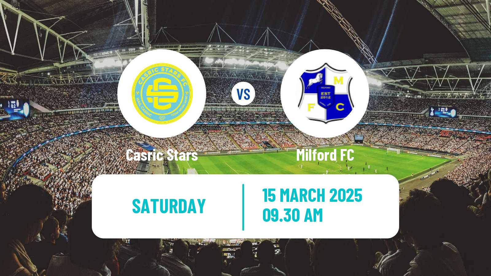 Soccer South African First Division Casric Stars - Milford