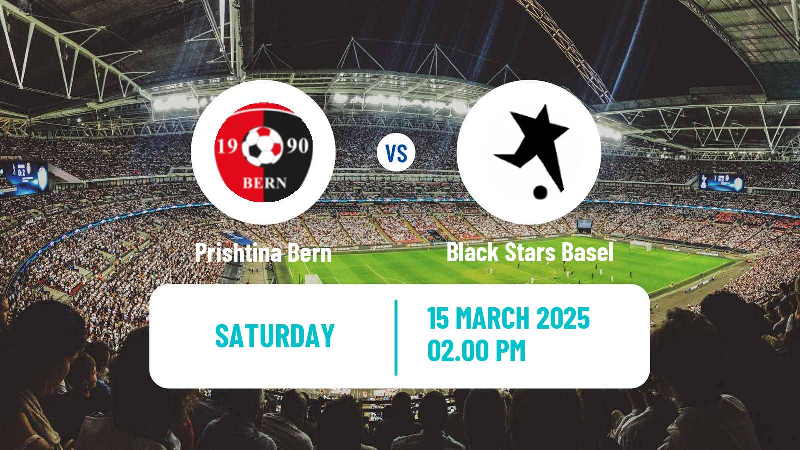 Soccer Swiss 1 Liga Classic Cup Prishtina Bern - Black Stars Basel