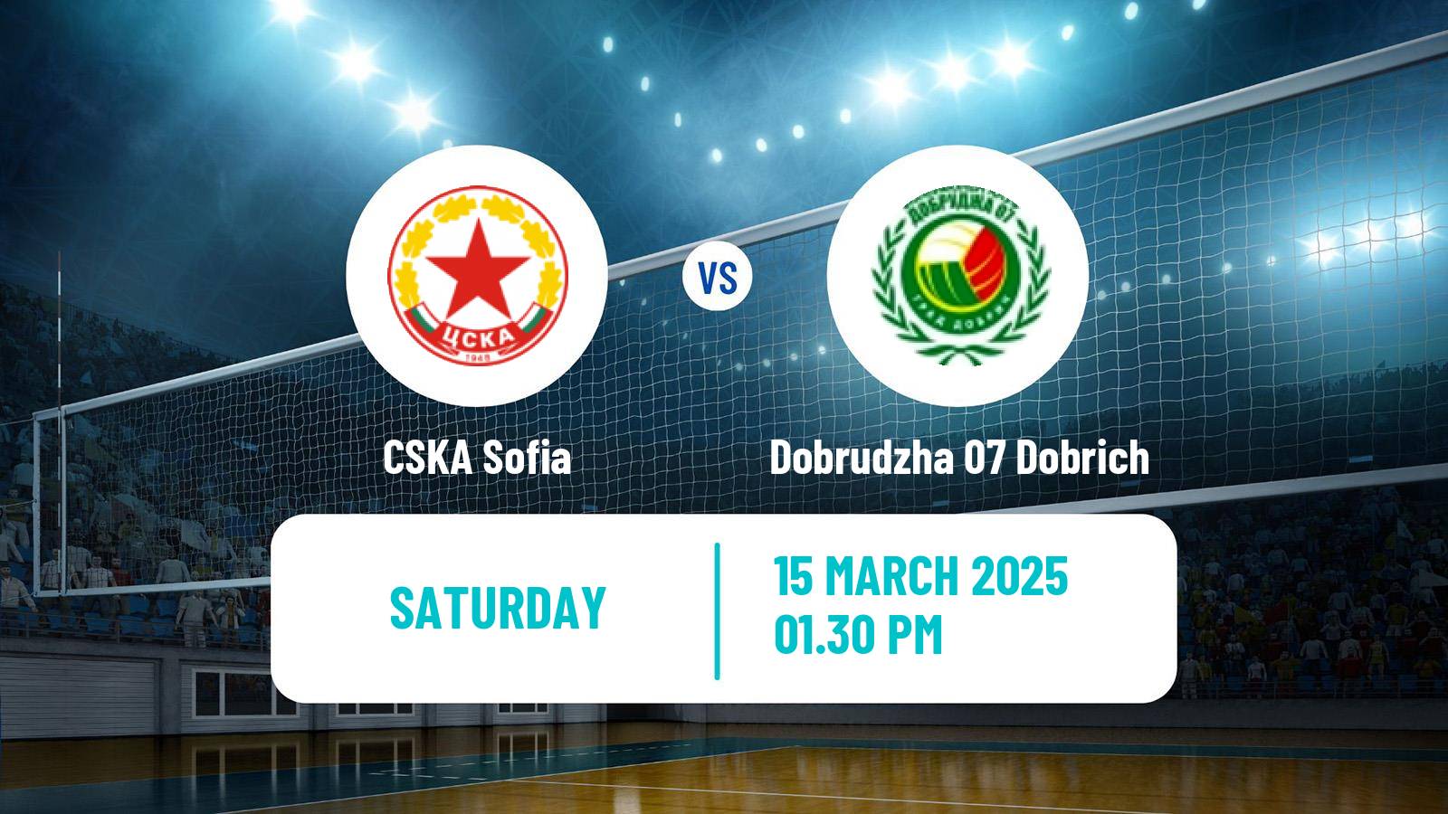 Volleyball Bulgarian SuperLiga Volleyball CSKA Sofia - Dobrudzha 07 Dobrich