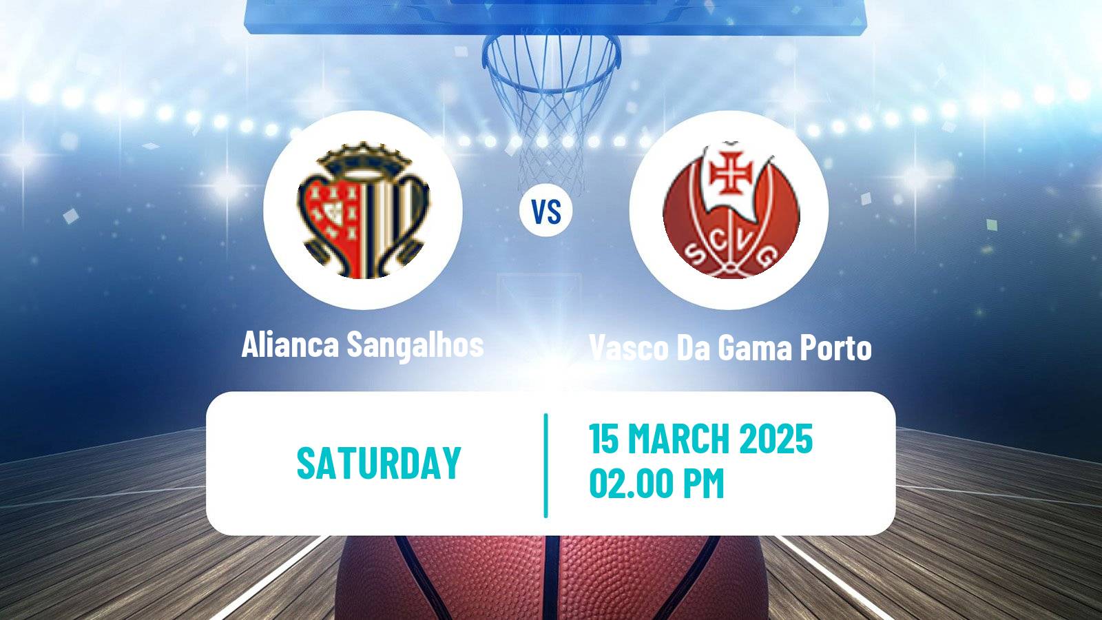 Basketball Portuguese Proliga Basketball Alianca Sangalhos - Vasco Da Gama Porto