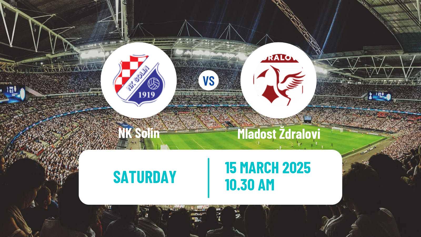 Soccer Croatian Druga NL Solin - Mladost Ždralovi