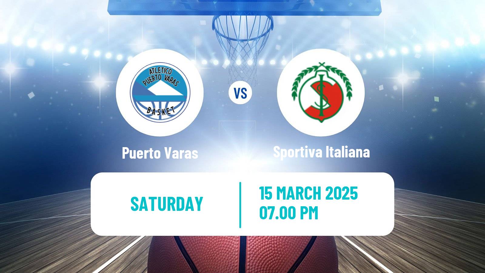Basketball Chilean LNB Puerto Varas - Sportiva Italiana