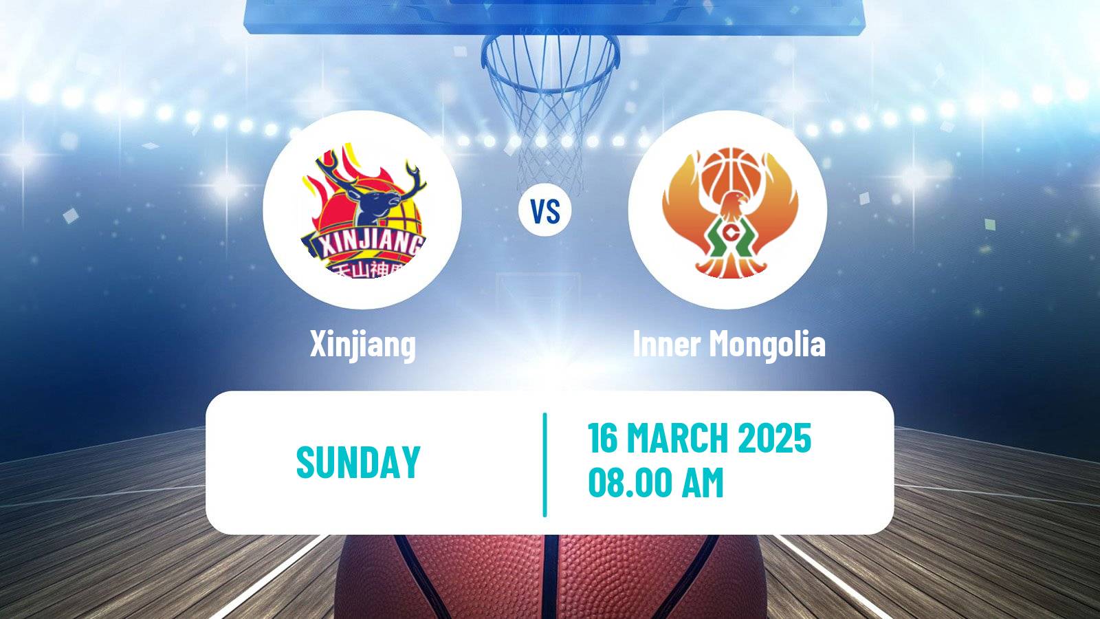 Basketball WCBA Xinjiang - Inner Mongolia