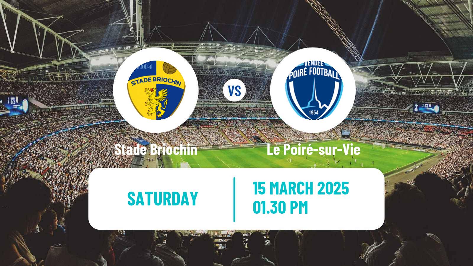 Soccer French National 2 - Group B Stade Briochin - Le Poiré-sur-Vie
