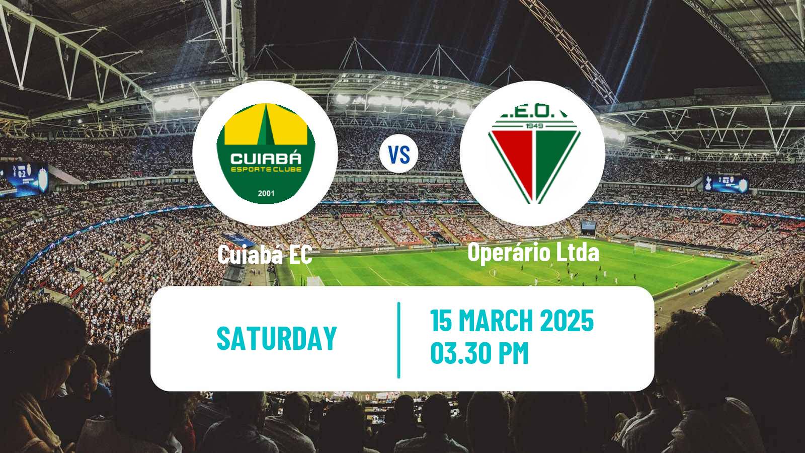 Soccer Brazilian Campeonato Matogrossense Cuiabá - Operário Ltda
