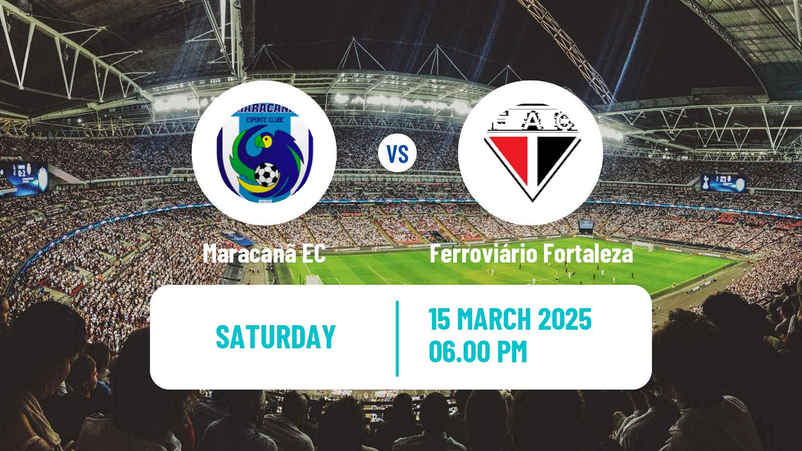 Soccer Brazilian Campeonato Cearense Maracanã - Ferroviário Fortaleza
