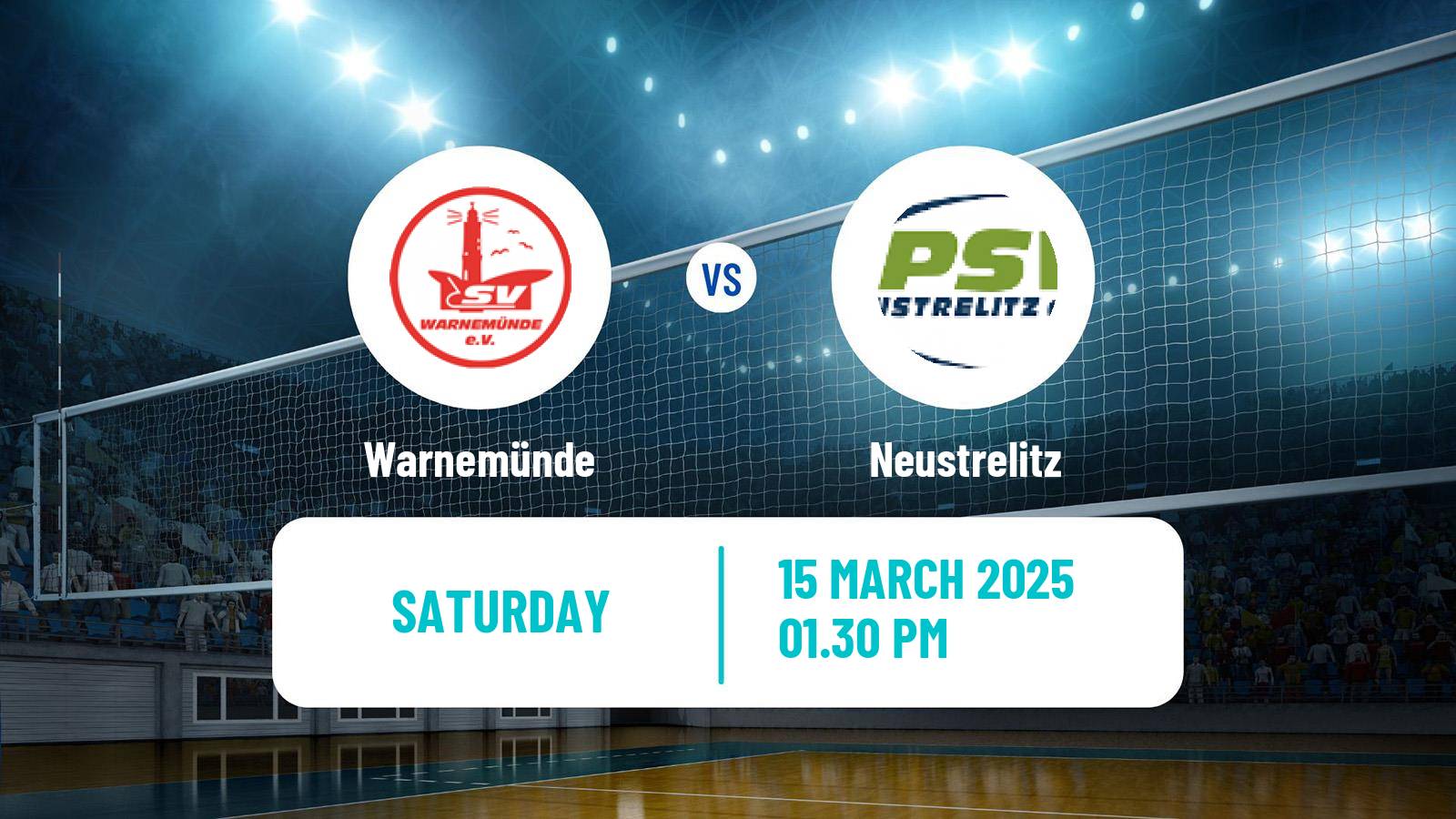 Volleyball German 2 Bundesliga North Volleyball Warnemünde - Neustrelitz