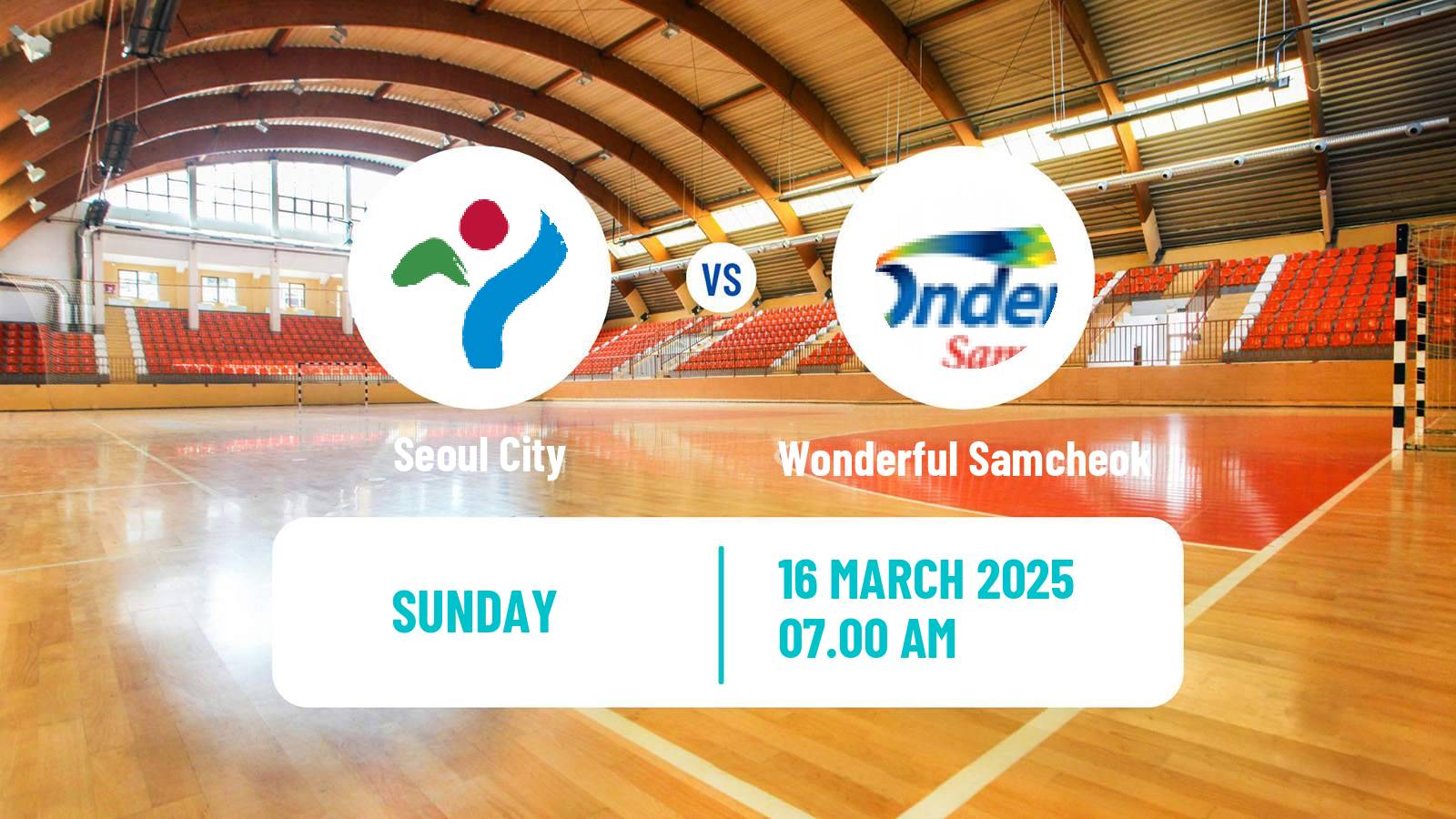 Handball South Korean 1st League Handball Women Seoul City - Wonderful Samcheok