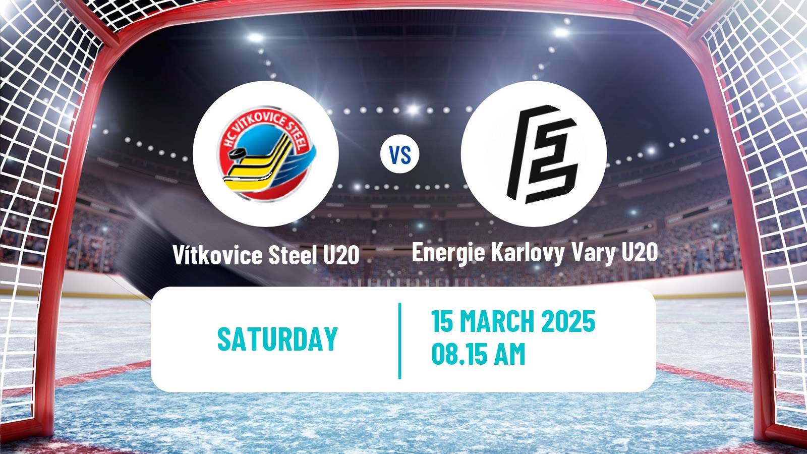 Hockey Czech ELJ Vítkovice Steel U20 - Energie Karlovy Vary U20