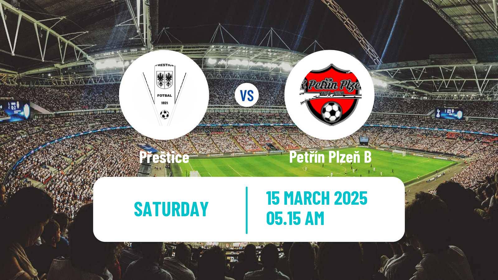 Soccer Czech Division A Přeštice - Petřín Plzeň B