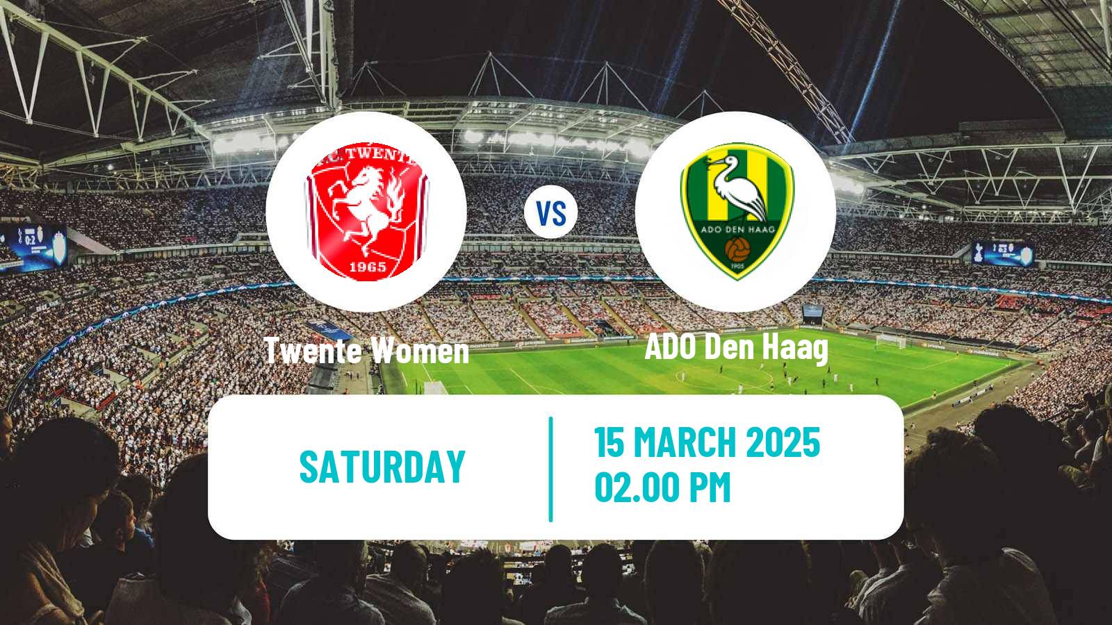 Soccer Dutch KNVB Beker Women Twente - ADO Den Haag