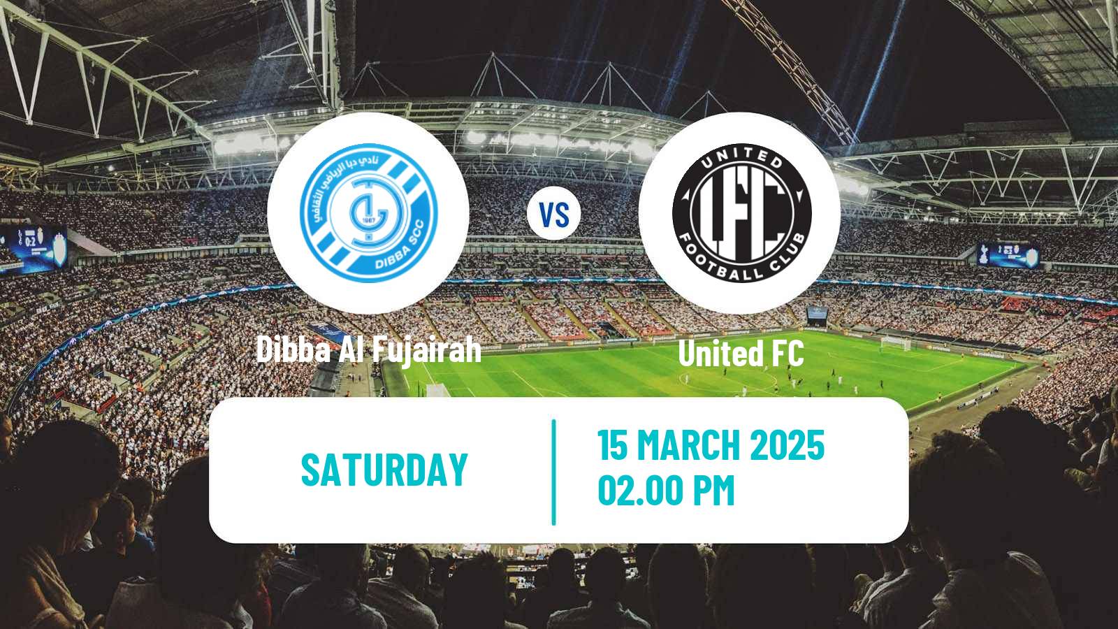 Soccer UAE Division 1 Dibba Al Fujairah - United FC