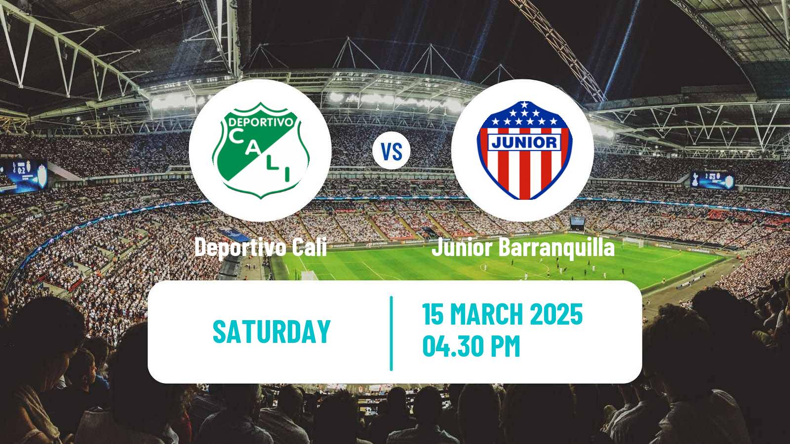 Soccer Colombian Liga Women Deportivo Cali - Junior Barranquilla