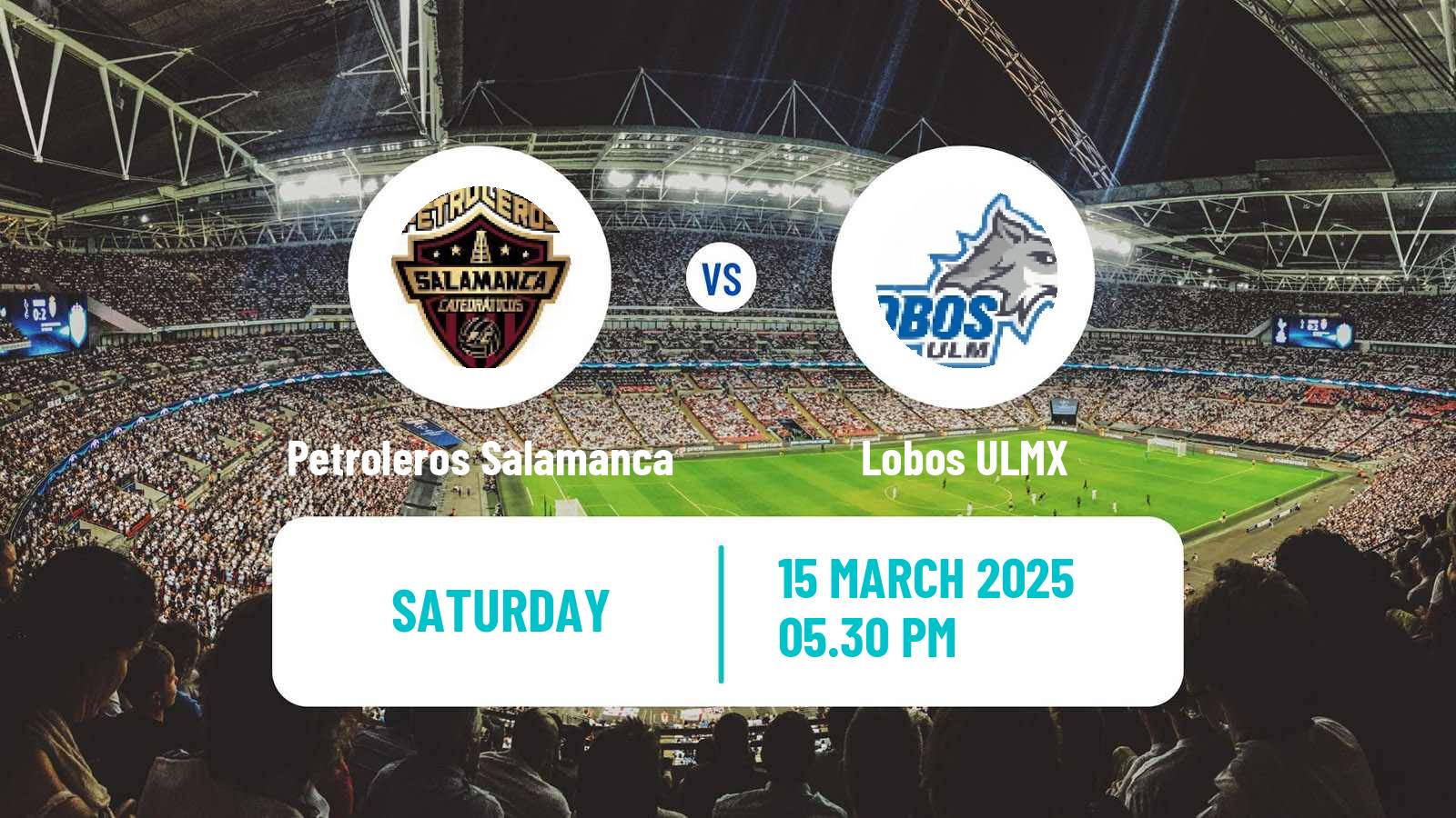 Soccer Mexican Liga Premier Serie A Petroleros Salamanca - Lobos ULMX