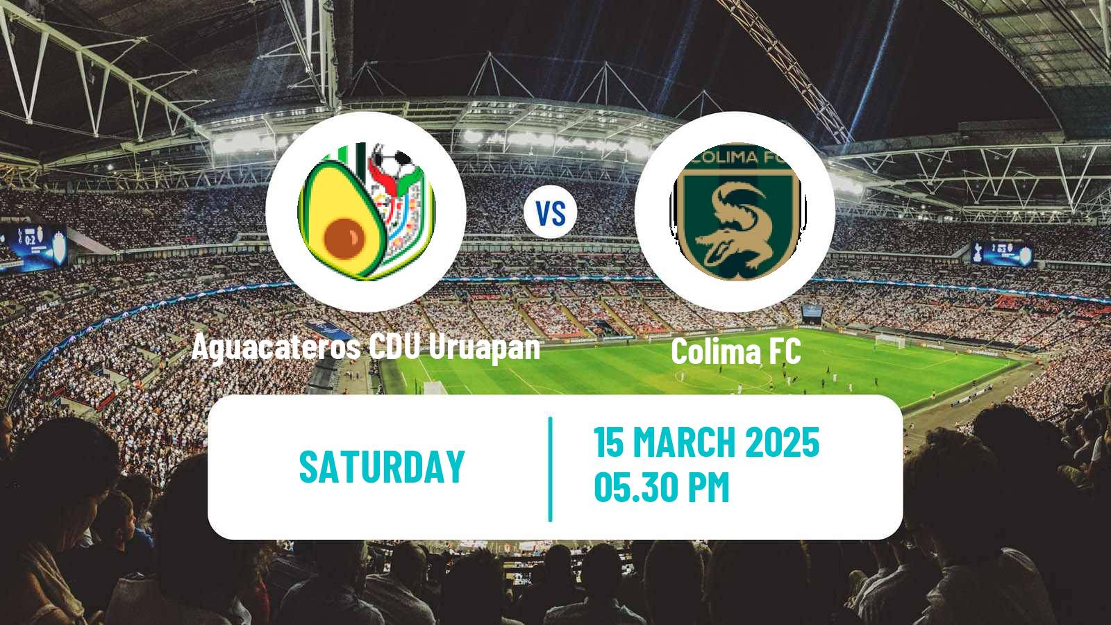 Soccer Mexican Liga Premier Serie A Aguacateros CDU Uruapan - Colima
