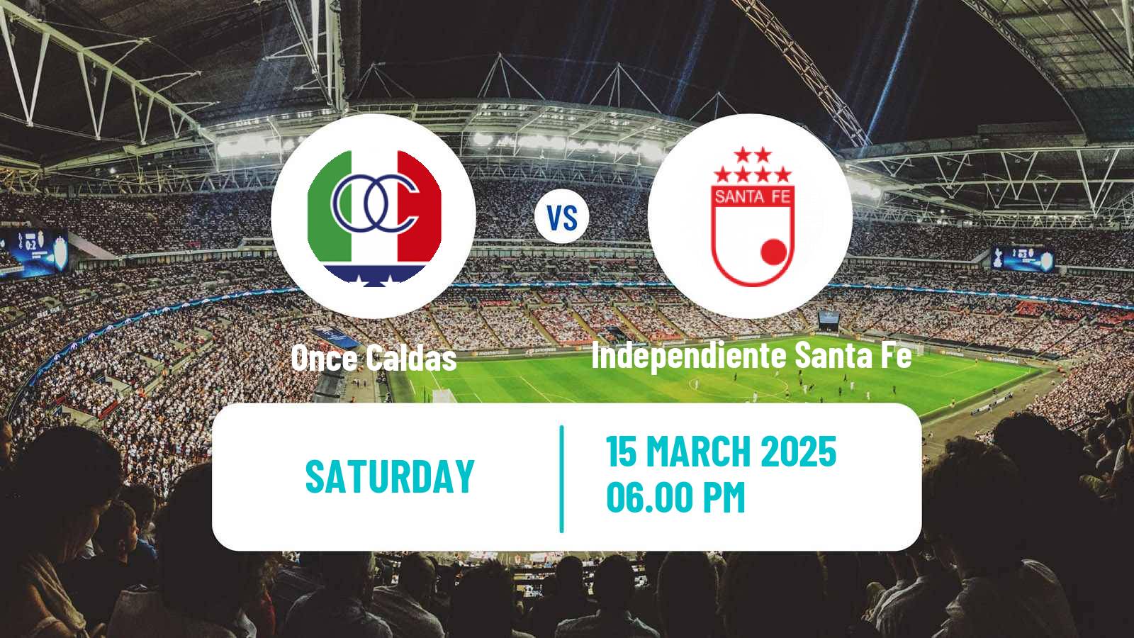 Soccer Colombian Liga Women Once Caldas - Independiente Santa Fe