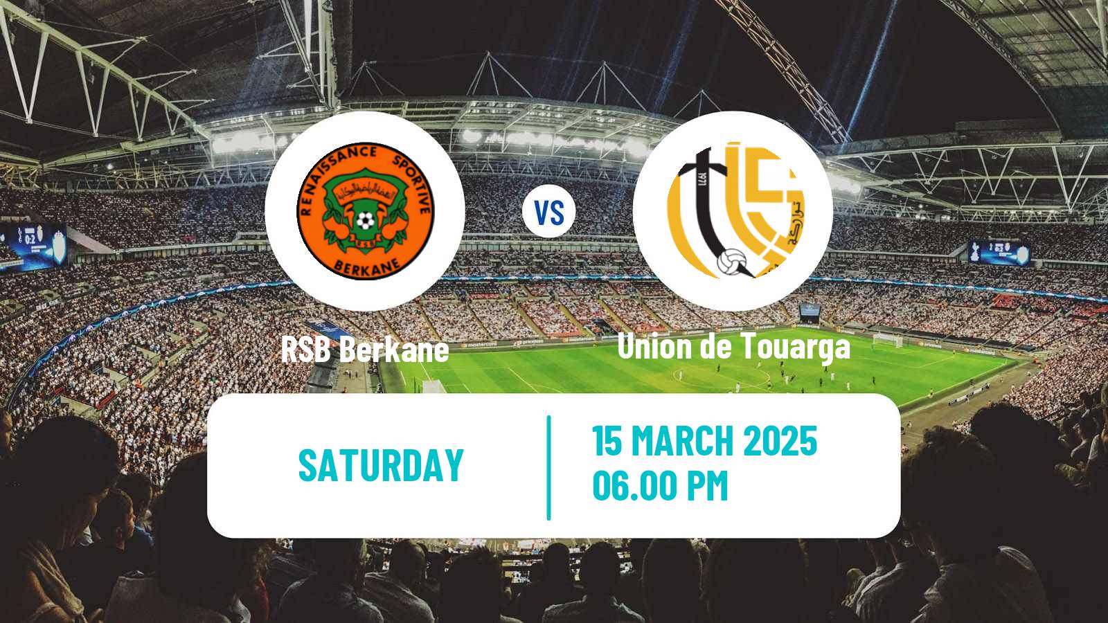 Soccer Moroccan Botola Berkane - Union de Touarga