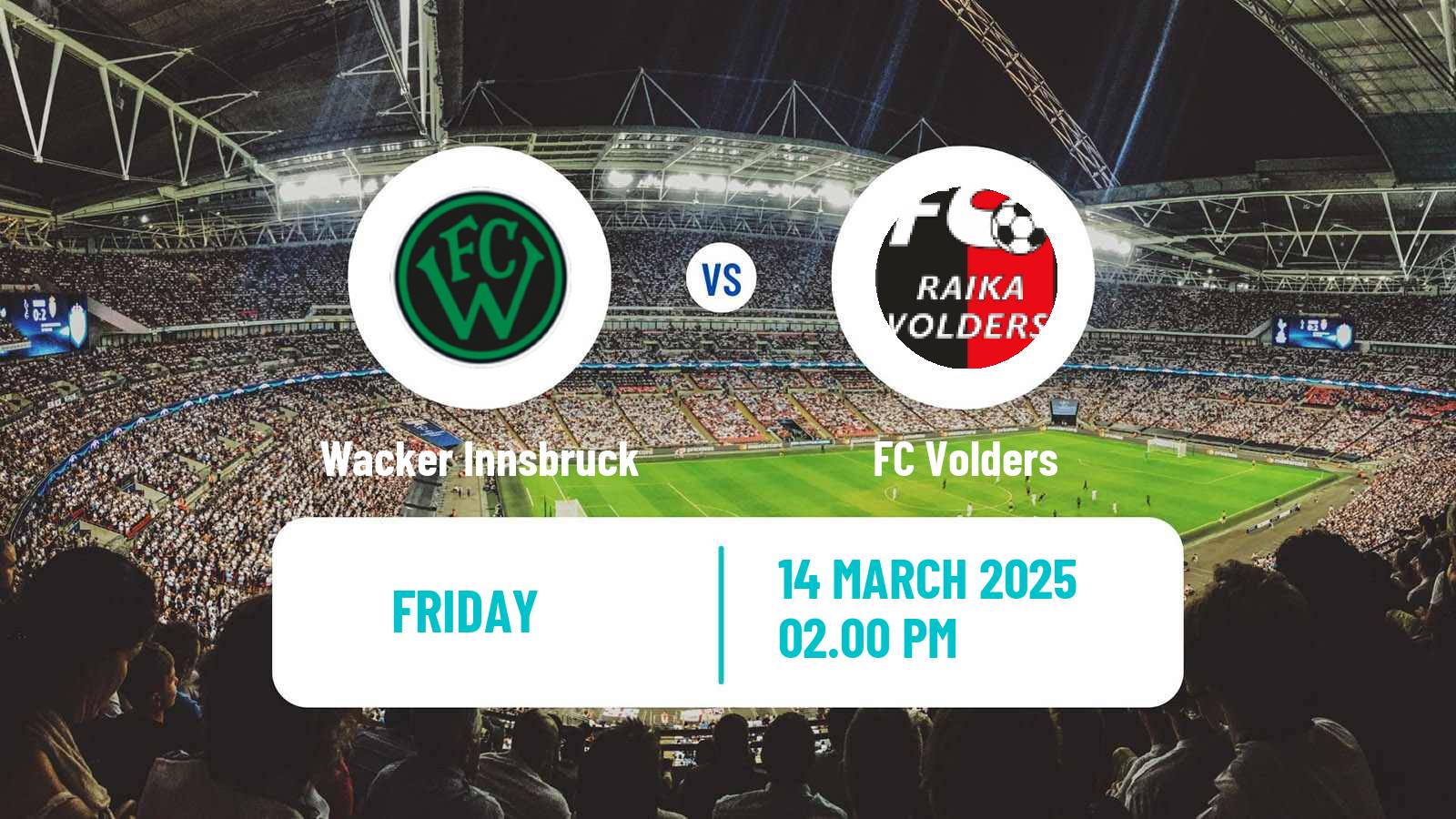 Soccer Austrian Landesliga Tirol Wacker Innsbruck - Volders