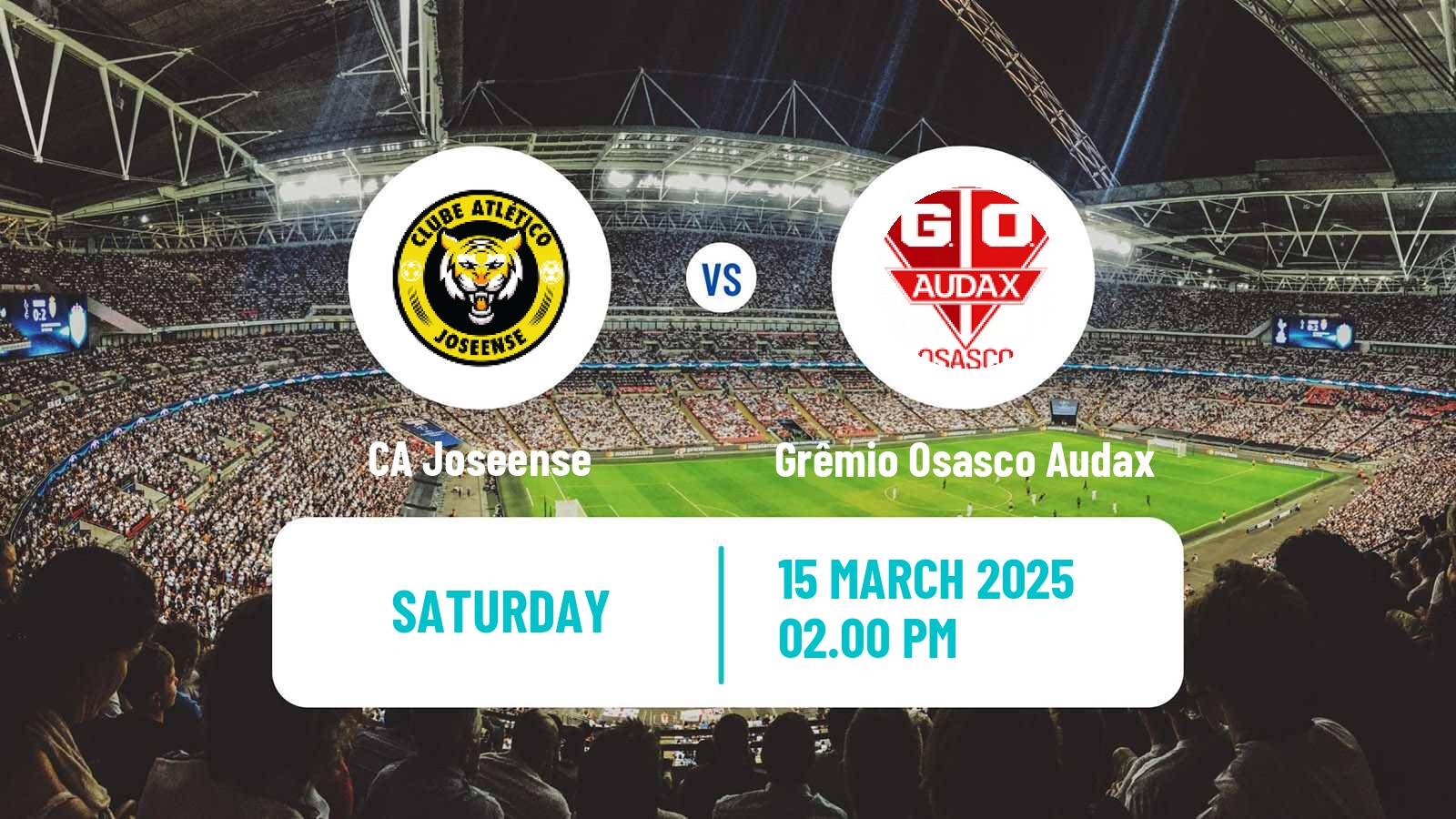 Soccer Brazilian Campeonato Paulista A4 Joseense - Grêmio Osasco Audax
