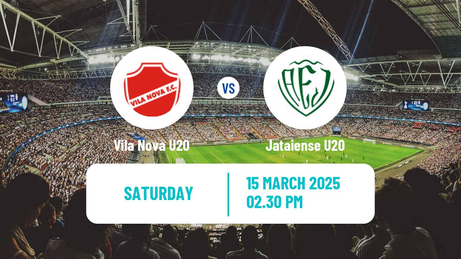 Soccer Brazilian Goiano U20 Vila Nova U20 - Jataiense U20