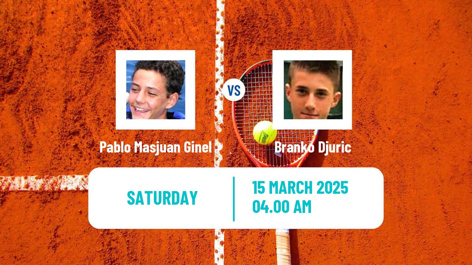 Tennis ITF M15 Alaminos Men Pablo Masjuan Ginel - Branko Djuric