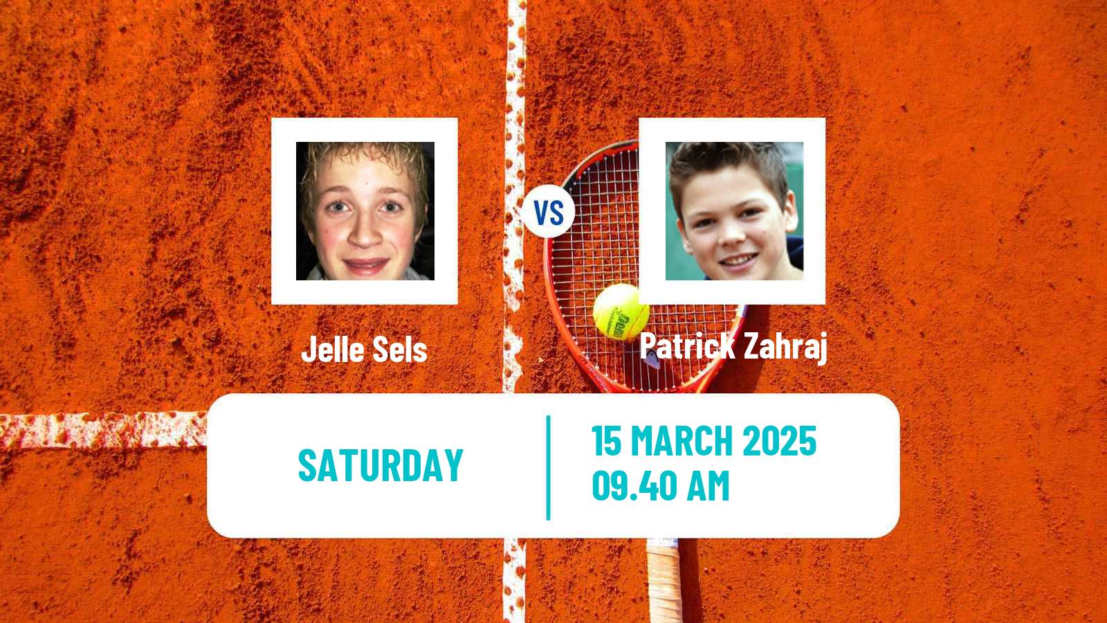 Tennis Cherbourg Challenger Men Jelle Sels - Patrick Zahraj