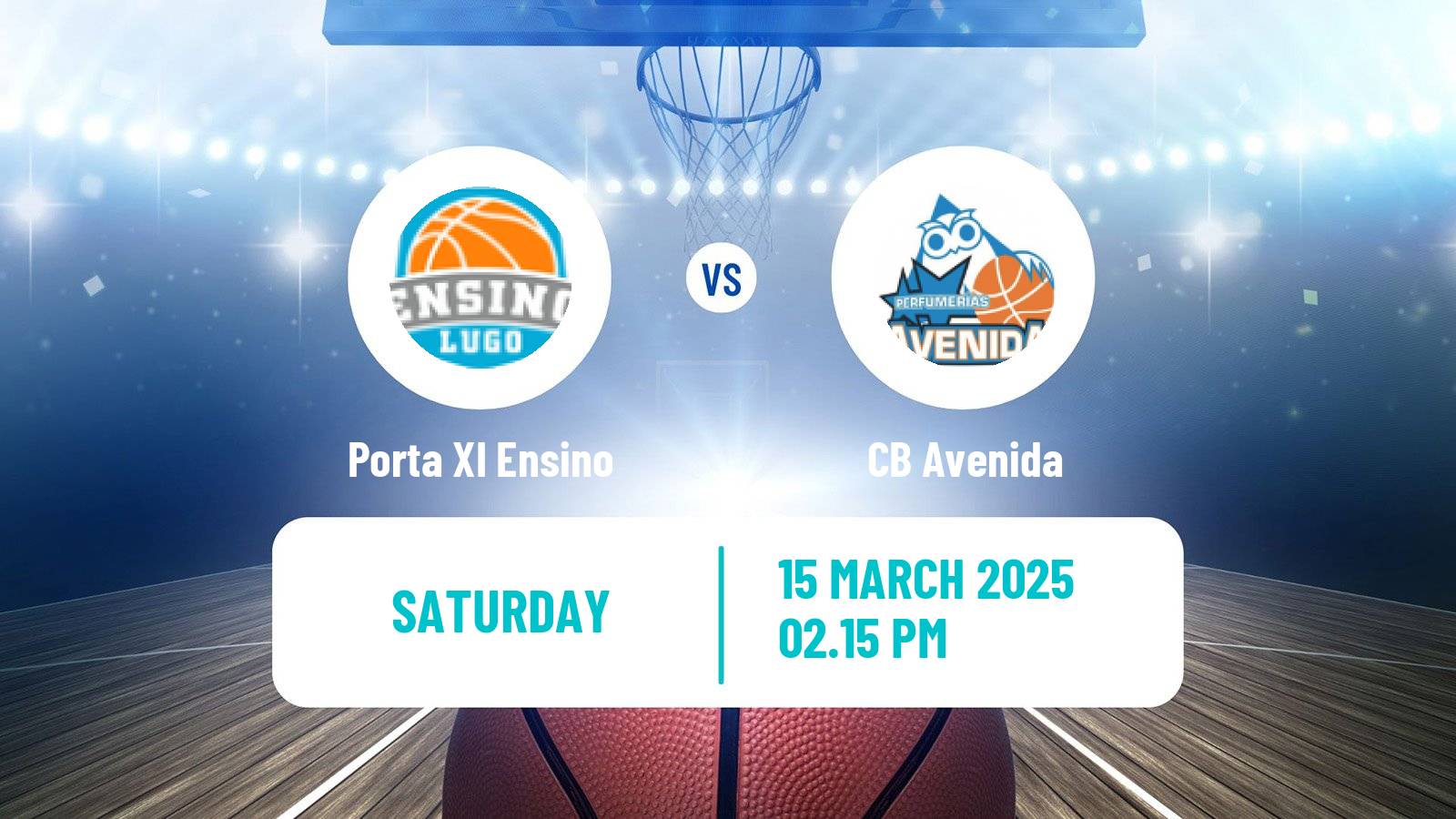Basketball Spanish Liga Femenina Basketball Porta XI Ensino - CB Avenida