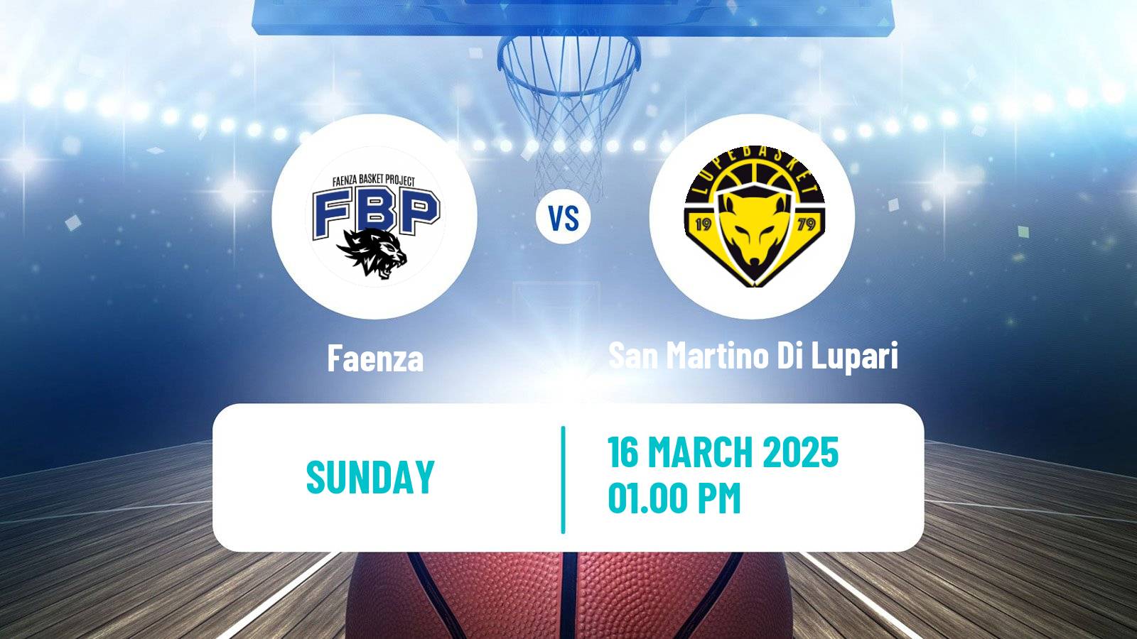 Basketball Italian Serie A1 Basketball Women Faenza - San Martino Di Lupari