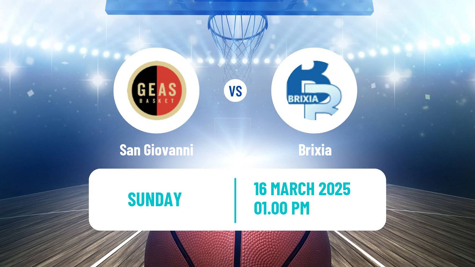 Basketball Italian Serie A1 Basketball Women San Giovanni - Brixia
