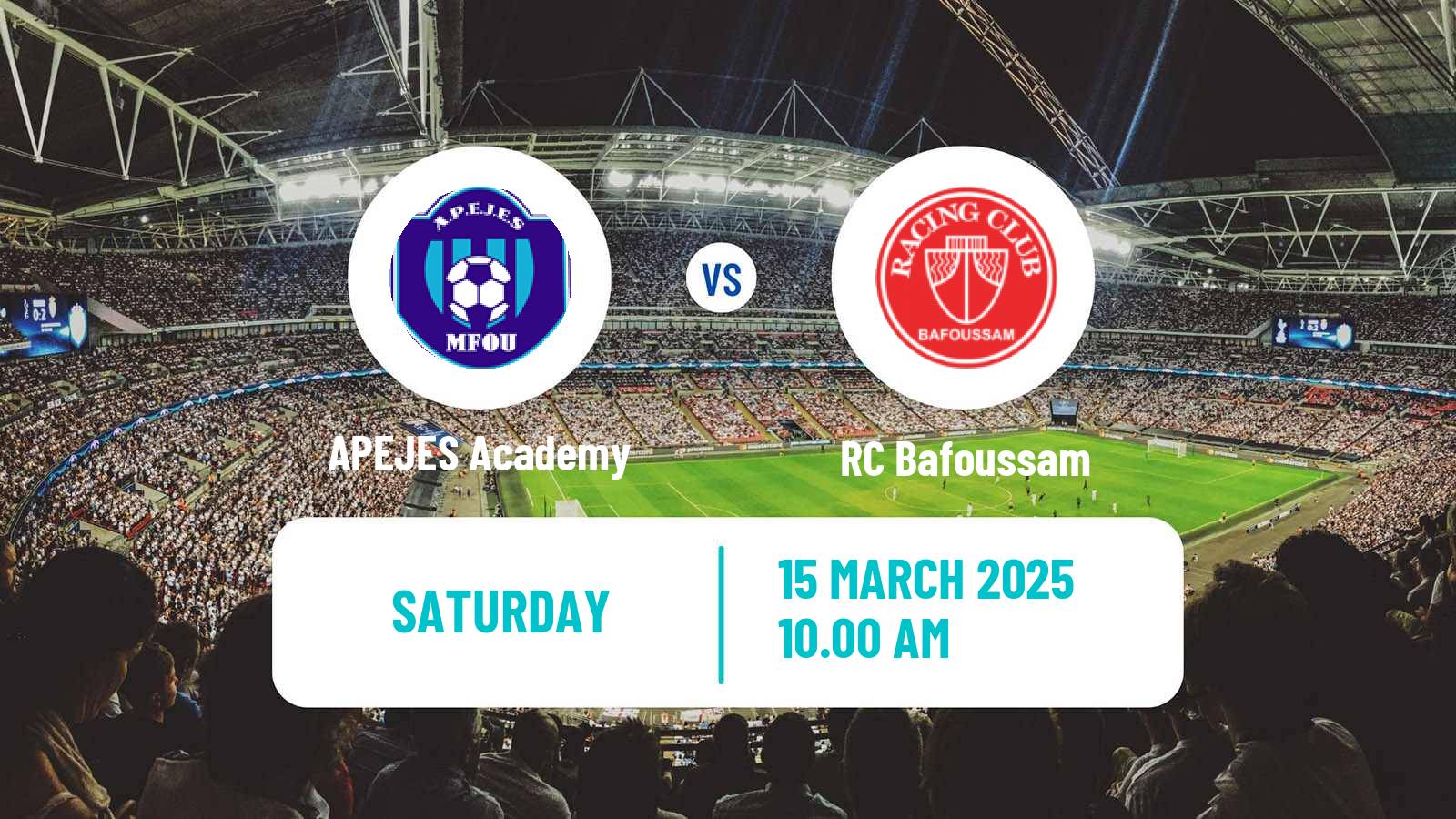 Soccer Cameroon Elite Two APEJES Academy - Bafoussam