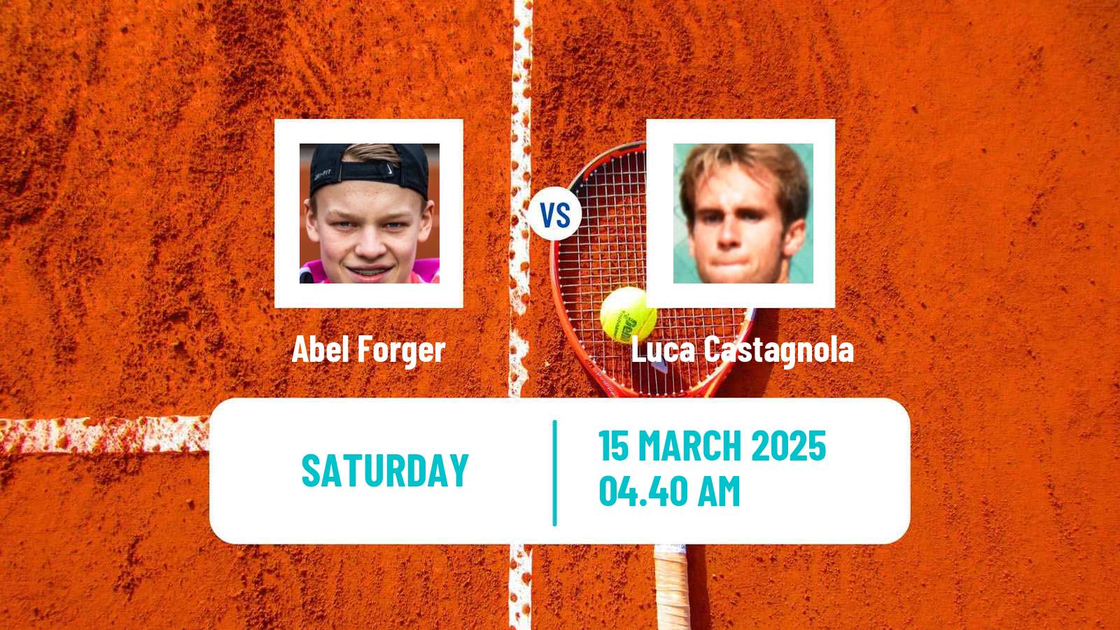 Tennis ITF M15 Monastir 10 Men Abel Forger - Luca Castagnola