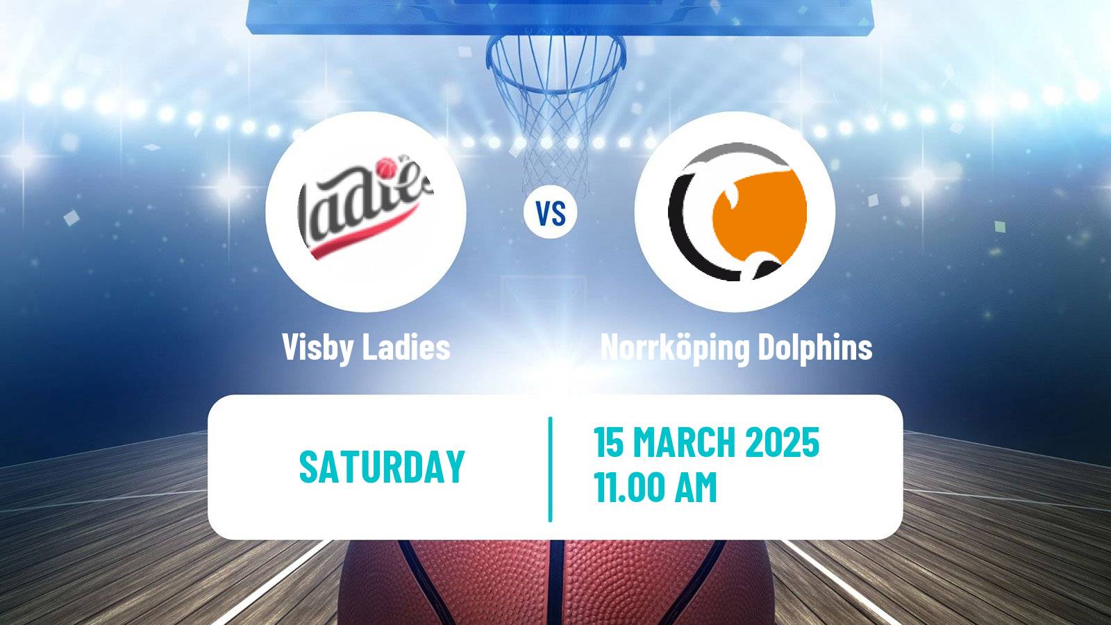 Basketball Swedish Basketligan Women Visby - Norrköping Dolphins